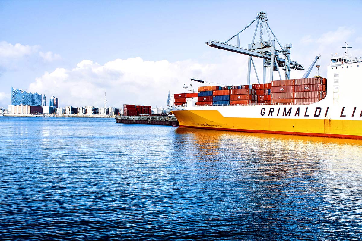 TCA GLOBE HAMBURG - Seefracht Sea Freight Flete Maritimo