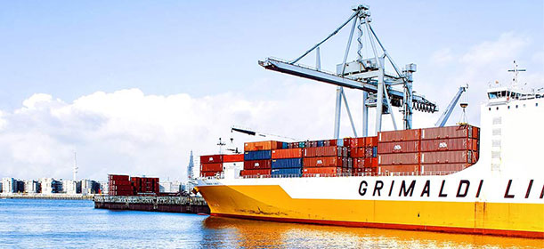 TCA GLOBE HAMBURG - Seefracht Sea Freight Flete Maritimo